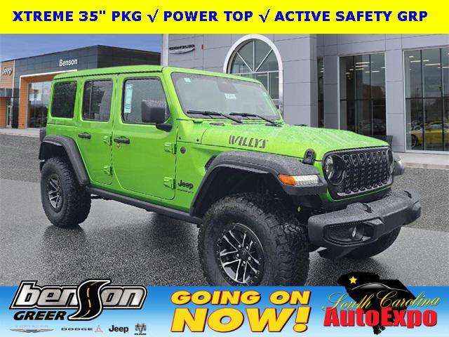 new 2025 Jeep Wrangler car, priced at $55,374