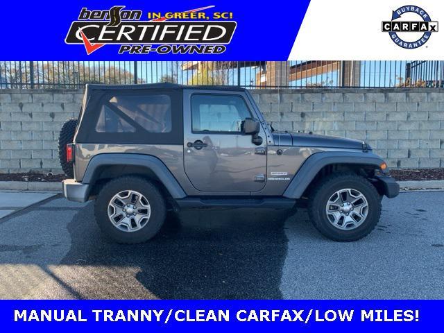 used 2017 Jeep Wrangler car, priced at $22,000