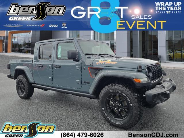 new 2024 Jeep Gladiator car, priced at $47,735