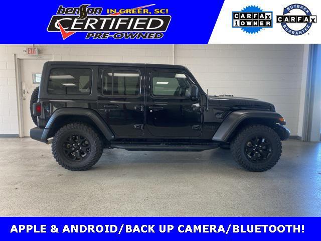 used 2021 Jeep Wrangler car, priced at $31,000