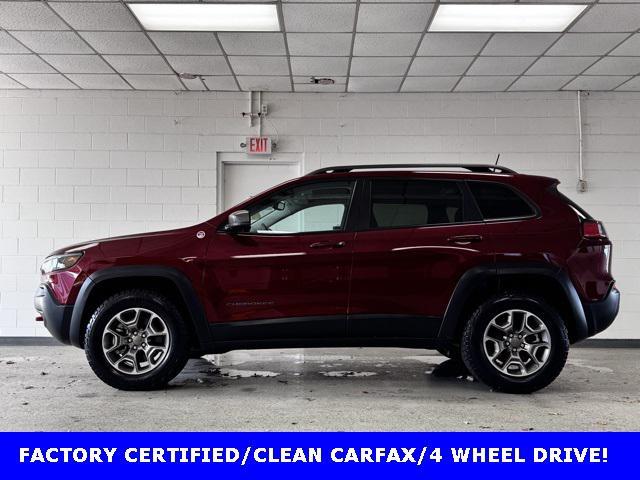 used 2021 Jeep Cherokee car, priced at $26,250