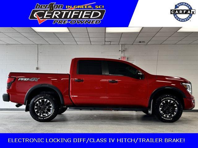 used 2021 Nissan Titan car, priced at $41,500