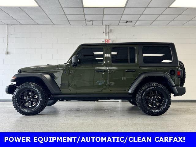 used 2022 Jeep Wrangler car, priced at $36,000