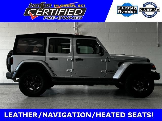 used 2021 Jeep Wrangler Unlimited car, priced at $40,400