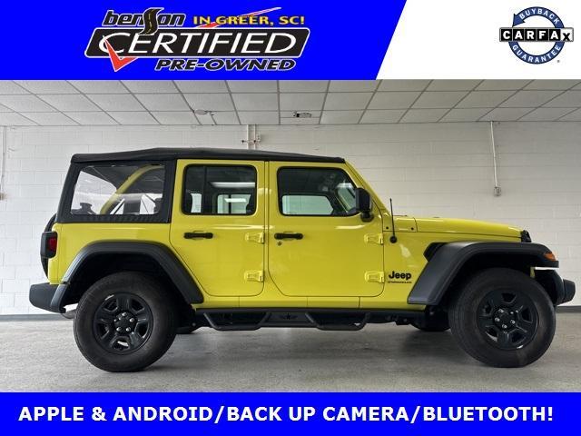 used 2023 Jeep Wrangler car, priced at $35,200