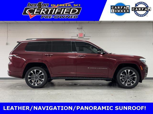 used 2021 Jeep Grand Cherokee L car, priced at $39,750