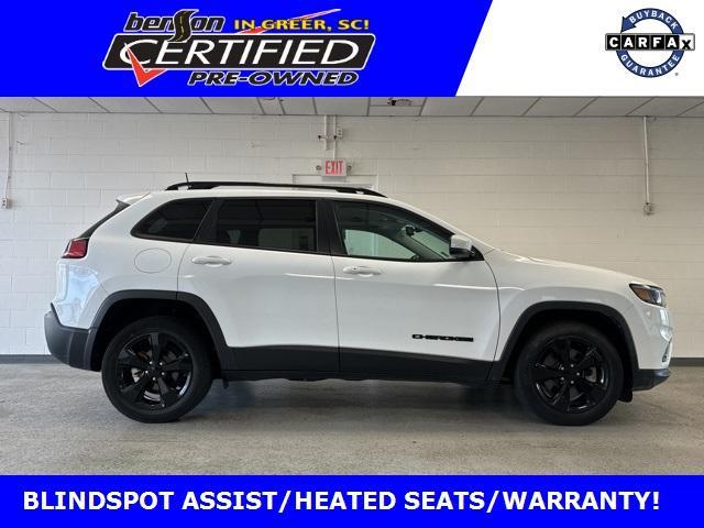 used 2021 Jeep Cherokee car, priced at $19,750