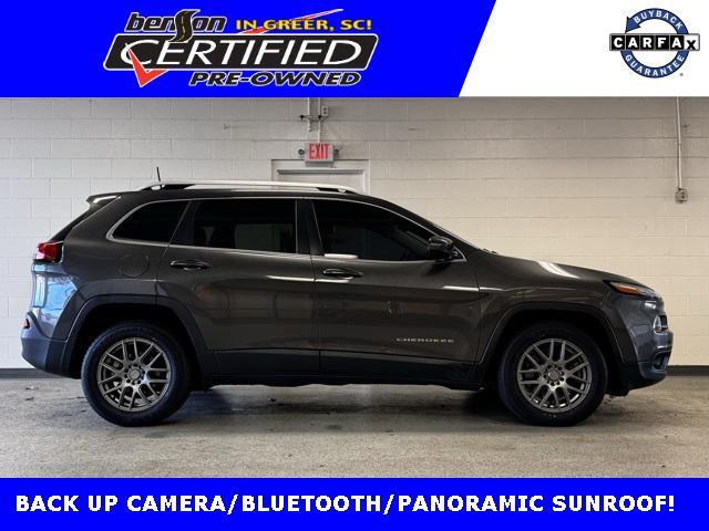 used 2017 Jeep Cherokee car, priced at $16,500