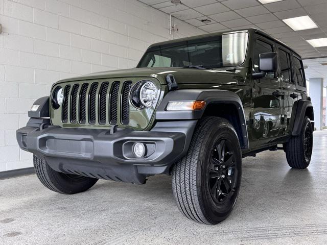 used 2022 Jeep Wrangler Unlimited car, priced at $36,250