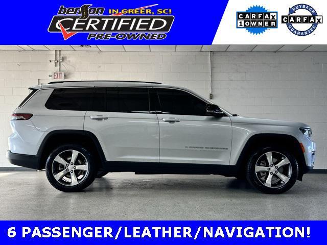 used 2021 Jeep Grand Cherokee L car, priced at $35,000