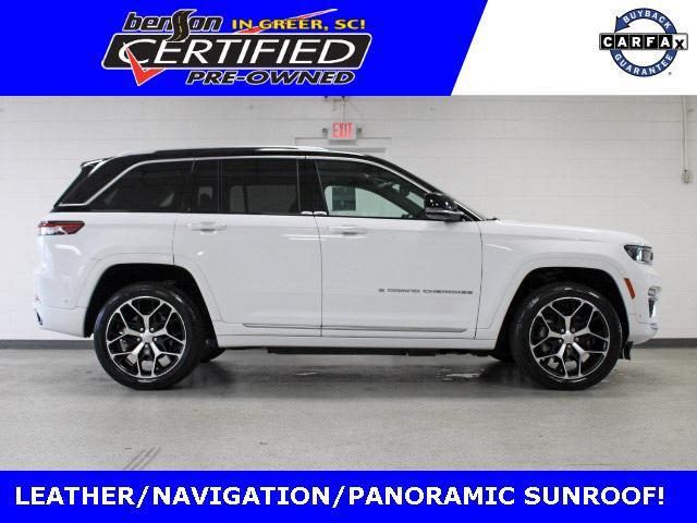 used 2022 Jeep Grand Cherokee 4xe car, priced at $42,750
