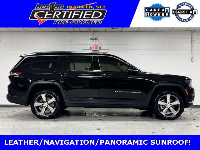 used 2021 Jeep Grand Cherokee L car, priced at $34,000