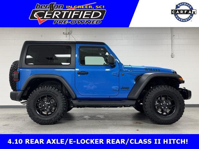 used 2024 Jeep Wrangler car, priced at $40,000