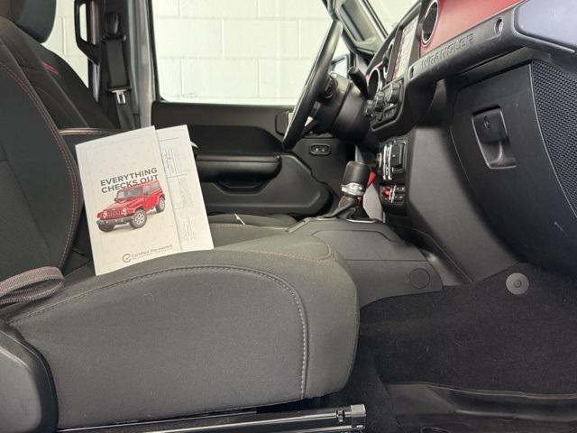 used 2021 Jeep Wrangler Unlimited car, priced at $40,200