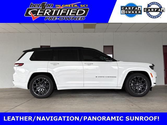 used 2024 Jeep Grand Cherokee L car, priced at $61,500