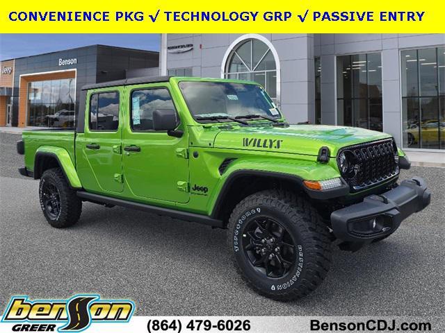 new 2025 Jeep Gladiator car, priced at $49,423