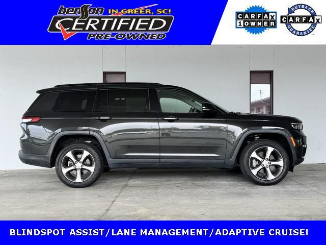 used 2022 Jeep Grand Cherokee L car, priced at $35,000