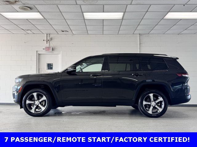 used 2022 Jeep Grand Cherokee L car, priced at $33,700