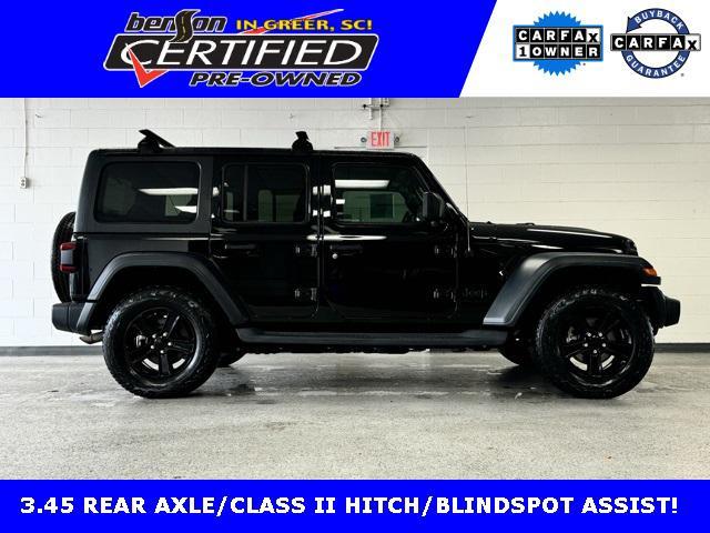 used 2020 Jeep Wrangler Unlimited car, priced at $31,750