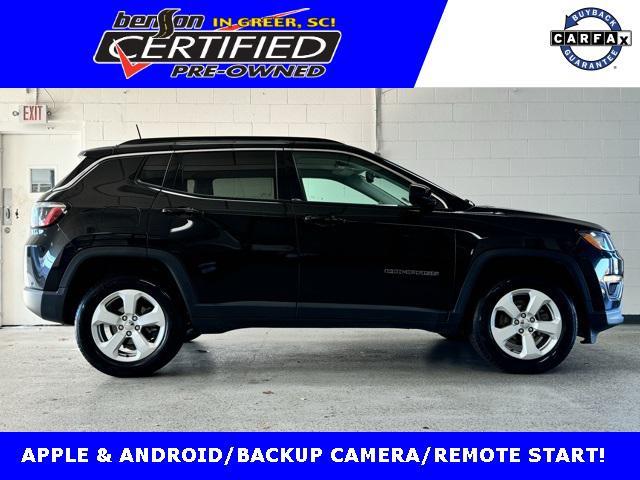 used 2021 Jeep Compass car, priced at $21,100