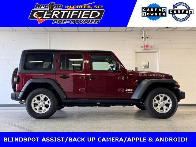 used 2021 Jeep Wrangler Unlimited car, priced at $32,500