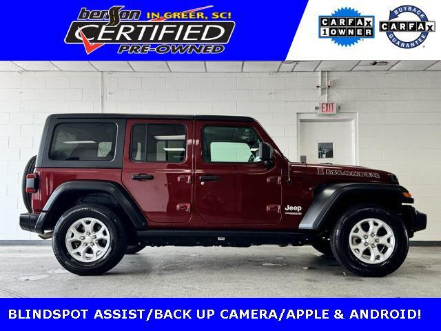 used 2021 Jeep Wrangler Unlimited car, priced at $31,500