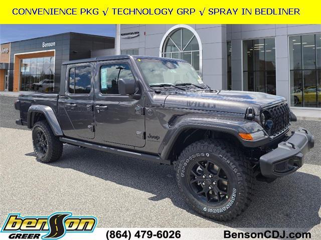 new 2025 Jeep Gladiator car, priced at $49,423