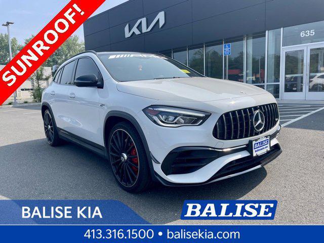 used 2021 Mercedes-Benz AMG GLA 45 car, priced at $33,988