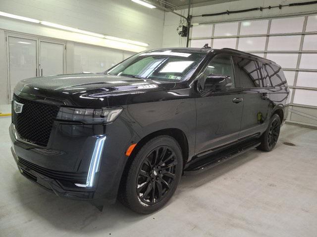 used 2023 Cadillac Escalade ESV car, priced at $89,400