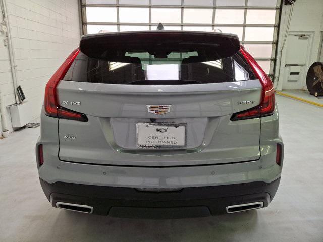 used 2025 Cadillac XT4 car, priced at $44,600