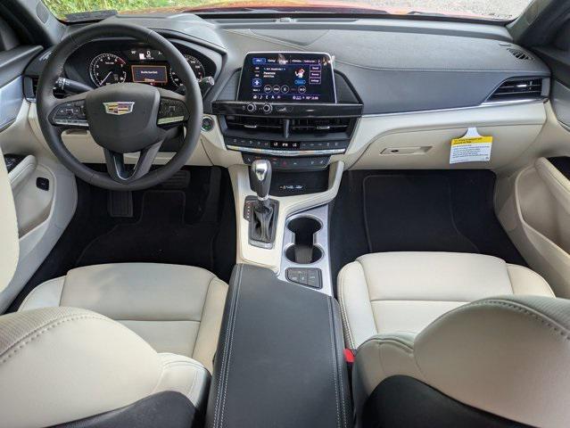 new 2025 Cadillac CT4 car, priced at $46,780