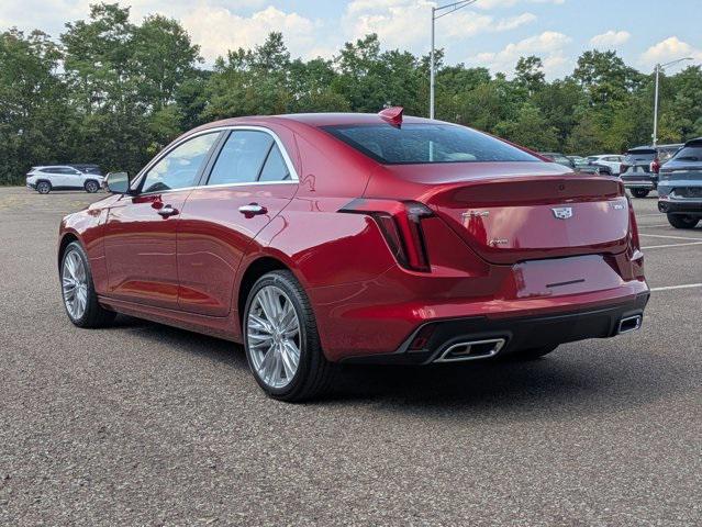new 2025 Cadillac CT4 car, priced at $46,780
