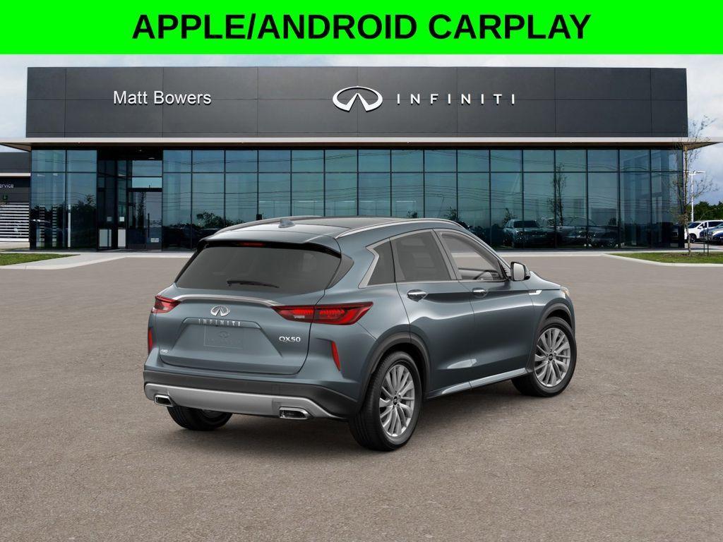 new 2025 INFINITI QX50 car, priced at $48,390