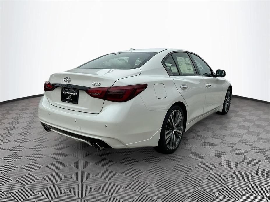 new 2024 INFINITI Q50 car, priced at $49,040