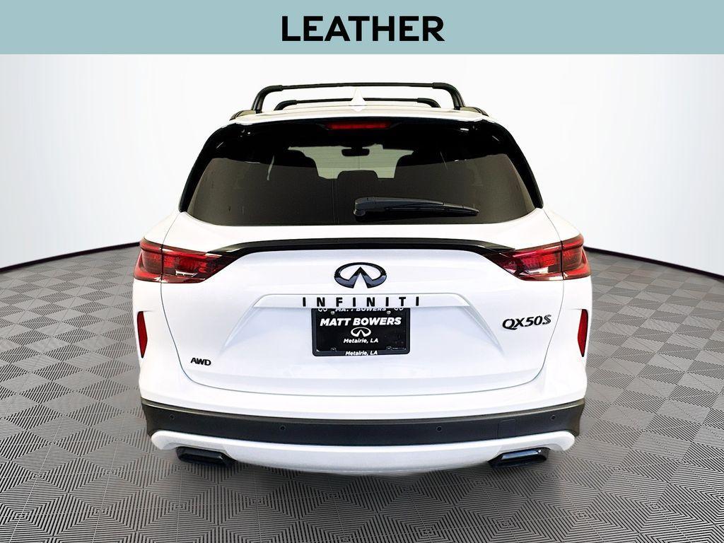 used 2025 INFINITI QX50 car, priced at $38,455