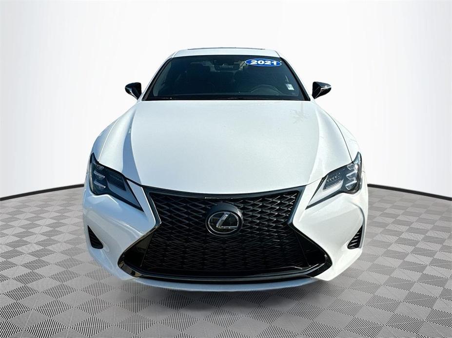 used 2021 Lexus RC 350 car, priced at $35,899