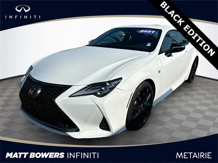 used 2021 Lexus RC 350 car, priced at $34,900