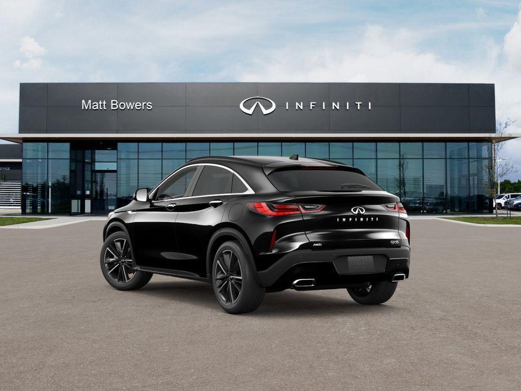 new 2025 INFINITI QX55 car, priced at $54,568