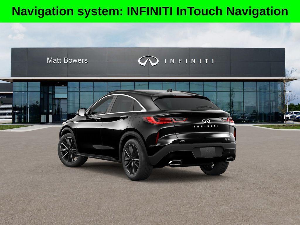 new 2025 INFINITI QX55 car, priced at $53,068