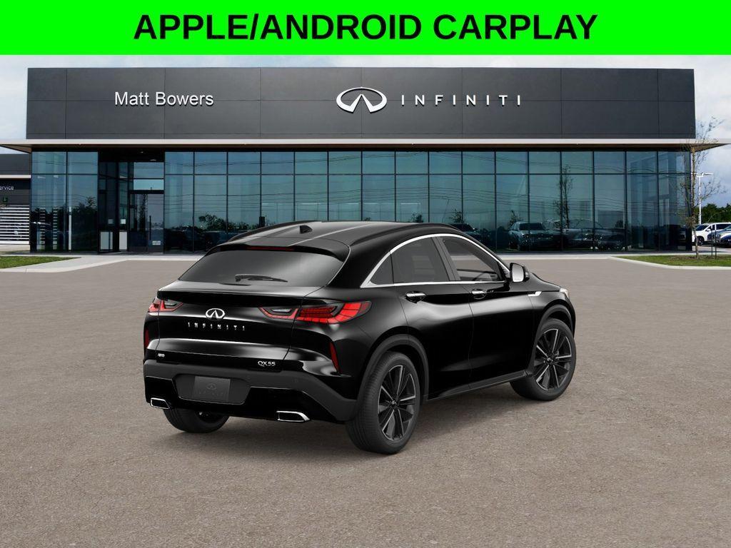 new 2025 INFINITI QX55 car, priced at $53,068