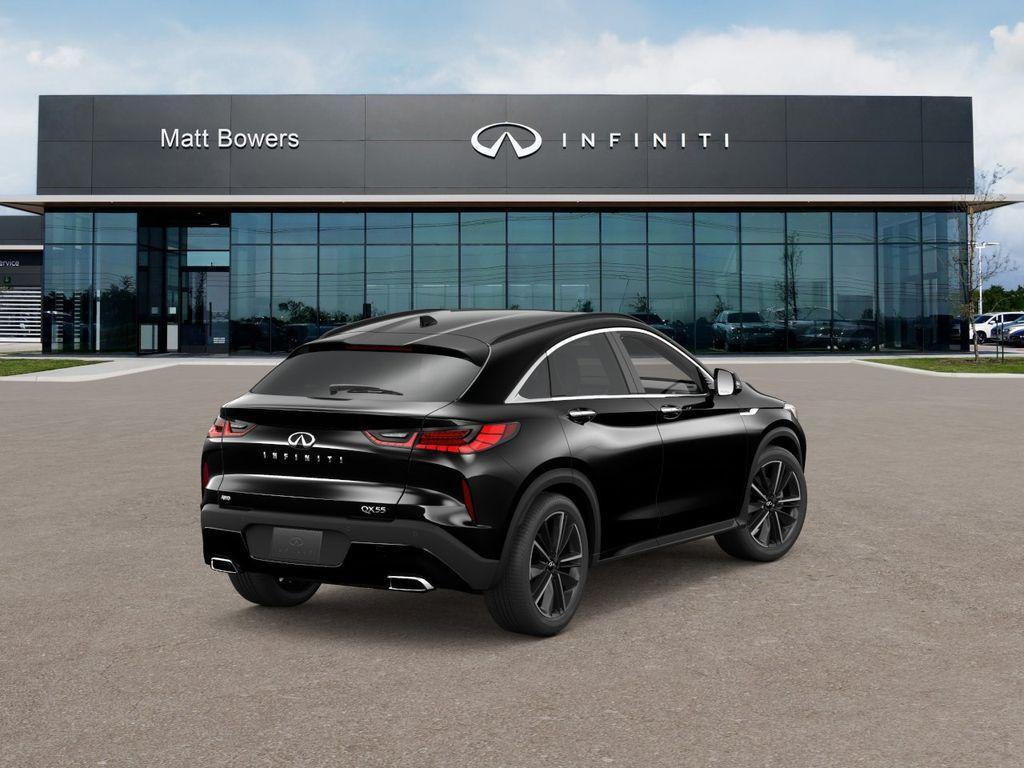 new 2025 INFINITI QX55 car, priced at $54,568