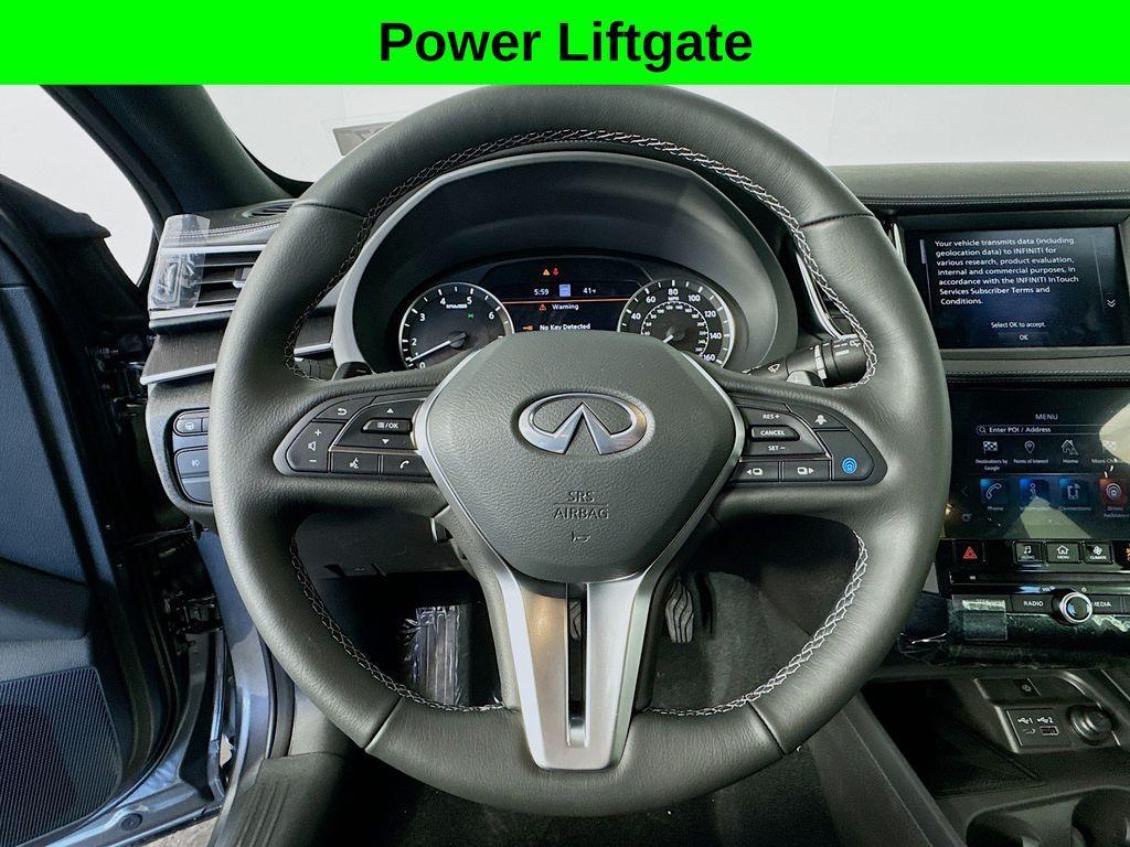 new 2025 INFINITI QX55 car, priced at $53,660