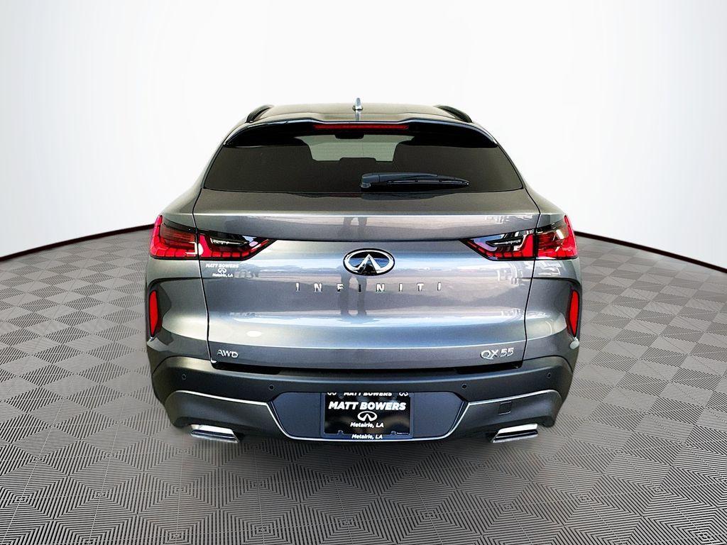 new 2025 INFINITI QX55 car, priced at $56,906