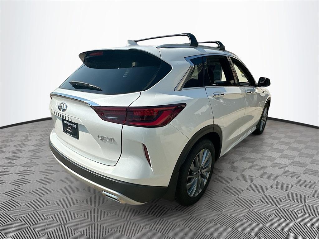 new 2025 INFINITI QX50 car, priced at $49,537