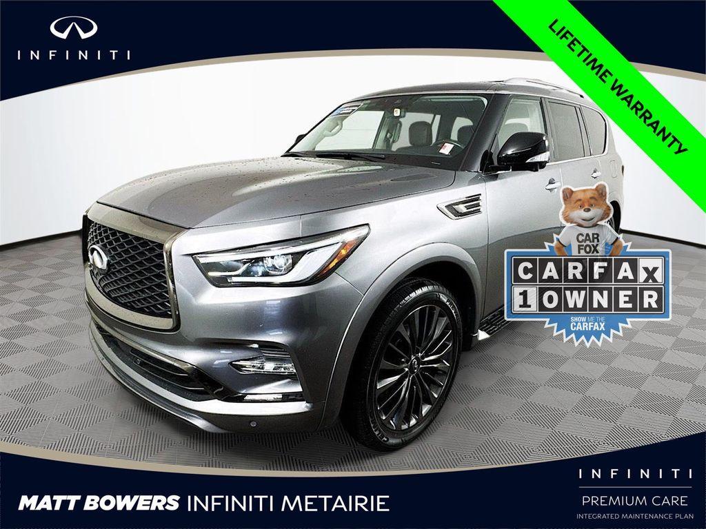 used 2021 INFINITI QX80 car, priced at $27,898