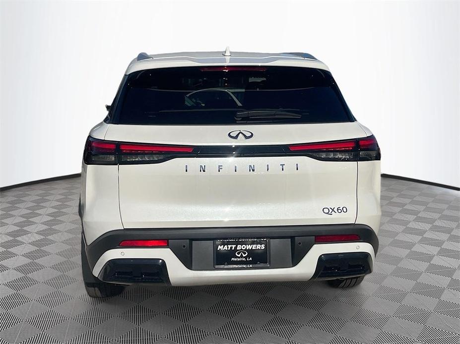 new 2025 INFINITI QX60 car, priced at $57,670