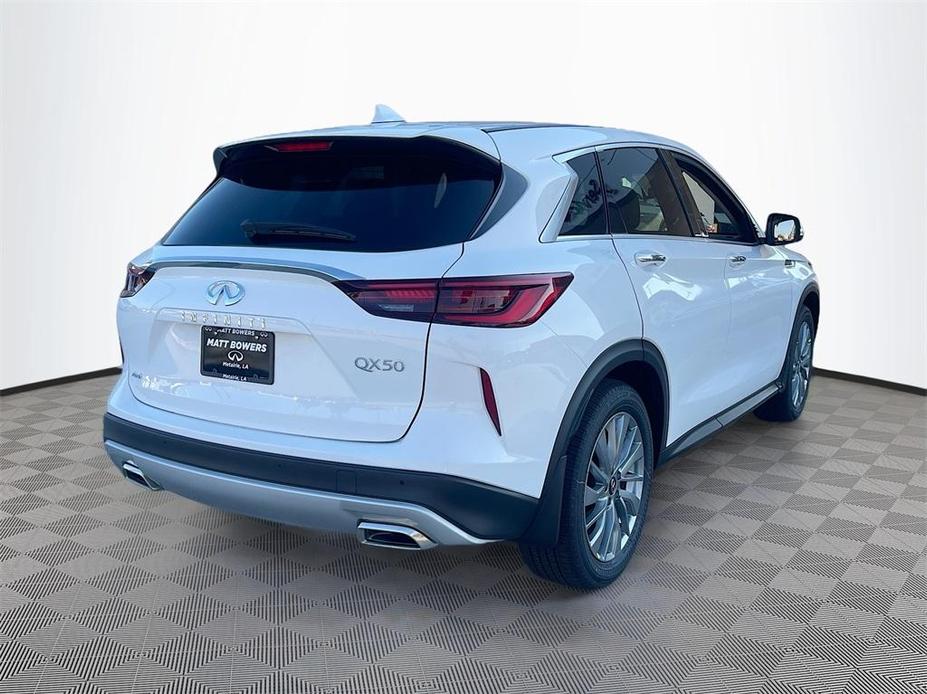 new 2025 INFINITI QX50 car, priced at $43,085