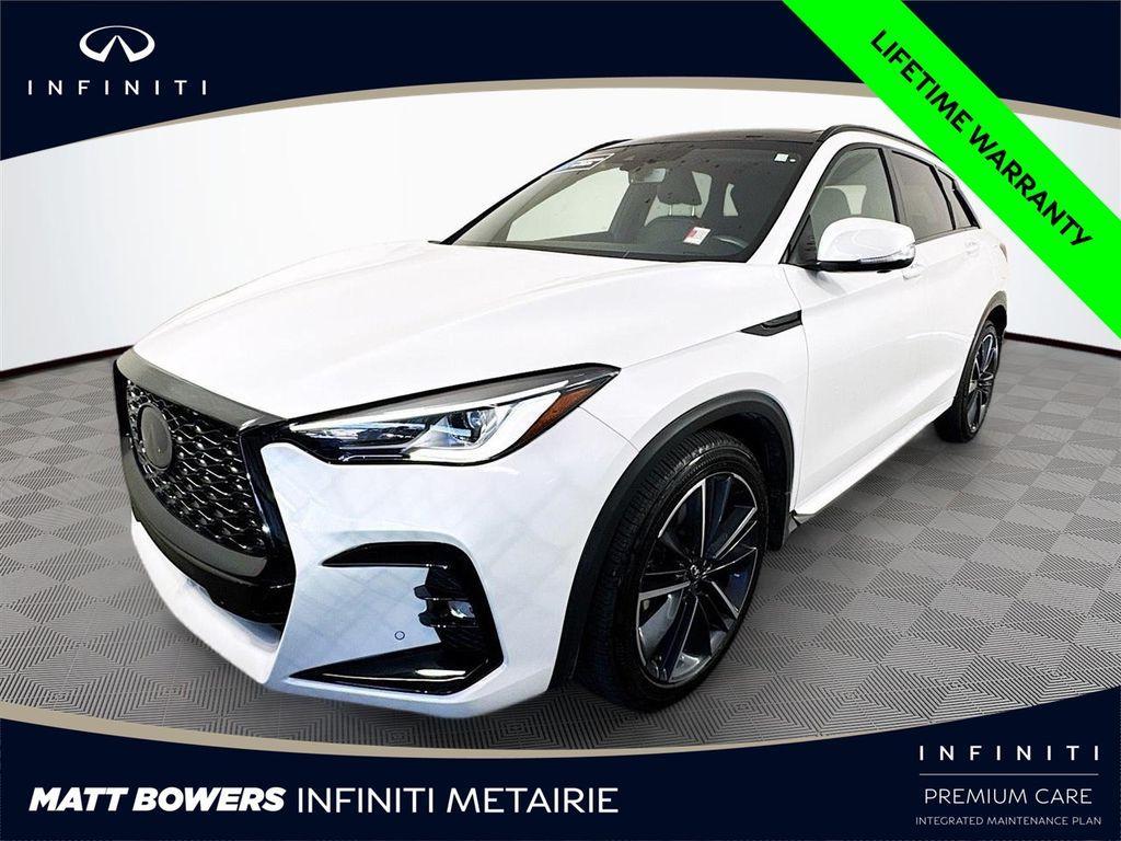 used 2025 INFINITI QX50 car, priced at $42,261