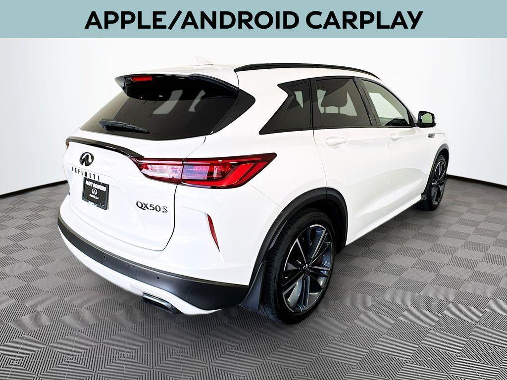 used 2025 INFINITI QX50 car, priced at $39,500