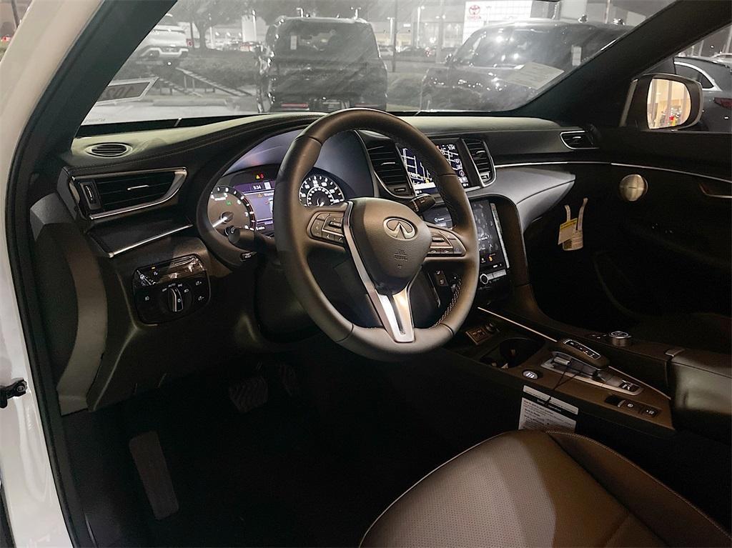 new 2025 INFINITI QX50 car, priced at $53,670